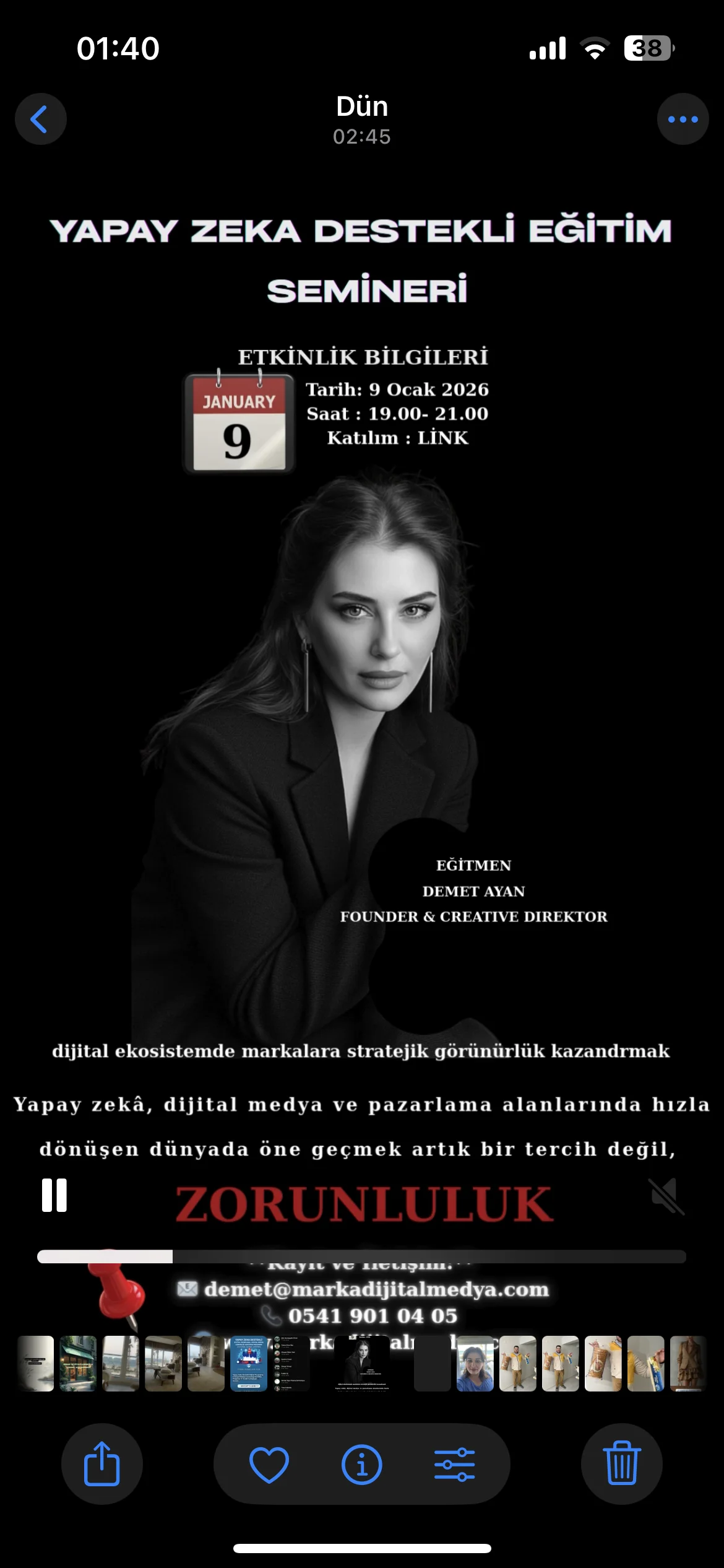 DİJİTAL DÖNÜŞÜM SEMİNERİ